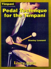 PEDAL TECHNIQUE FOR THE TIMPANI cover